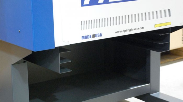 Напольная стойка с полкой для хранения материала Helix 24